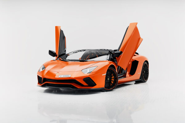 Lamborghini Aventador orange